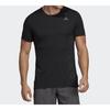 Adidas T Shirts Men's Black Crew Neck Moderate Straight Fit DQ1846