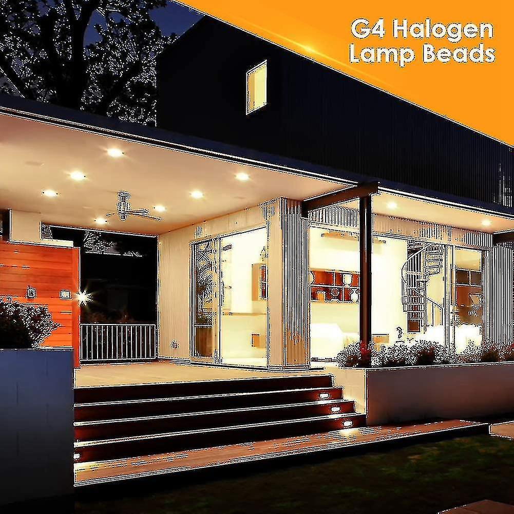 20 Pcs G4 Halogen Bulbs,20w 12v Halogen Light Bulbs 2 Pin Clear Lamp Bulb,for Cooker Lighting,signa