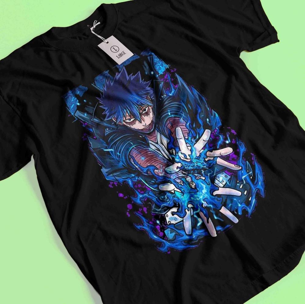 Dabi T-shirt My Hero Academia Japanese Manga Anime Midoriya Deku Shoto Shirt