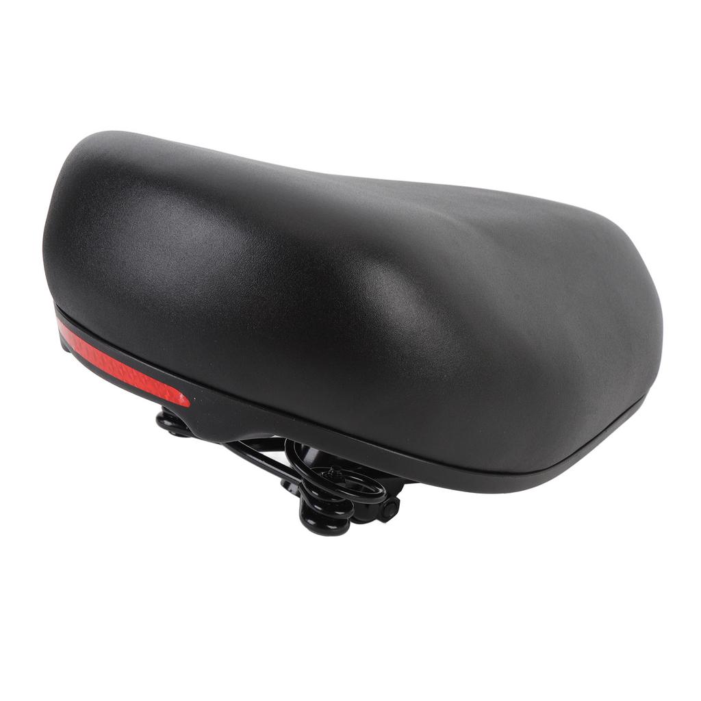 Pogrubiona Wygodna Poduszka na Siedzisko Roweru Elektrycznego Amortyzująca Wstrząsy Siodło Skutera Elektrycznego z Refle