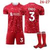 26-27 Liverpool Home Football Jersey for Kids and Adults ENDO #3