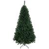 Artificial Christmas Tree 200cm with 1000 Branches, Foldable Base, Sectional Design, Easy to Assemble, Green