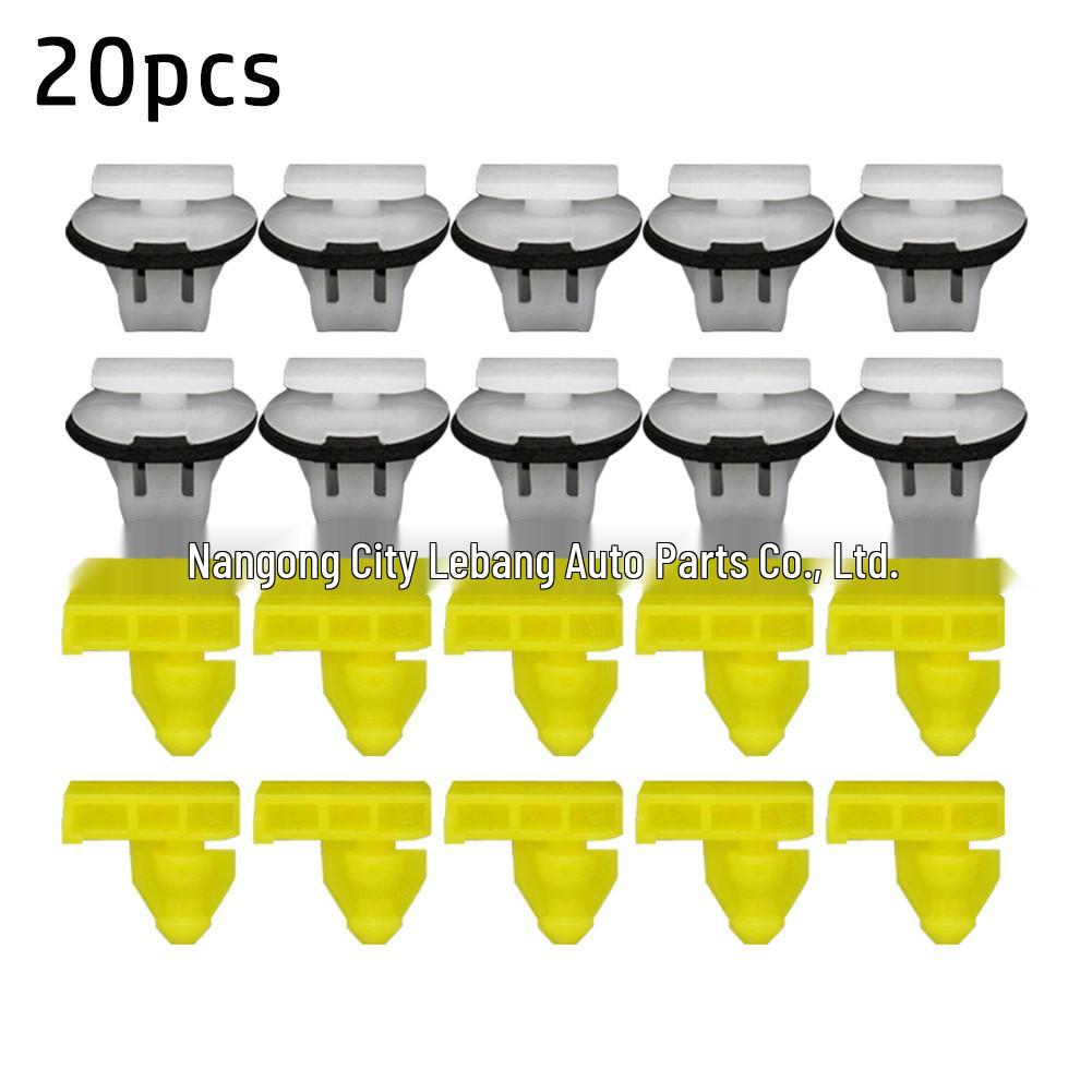 Nissan Juke Front Rear Wheel Arch & Trim Clip Set