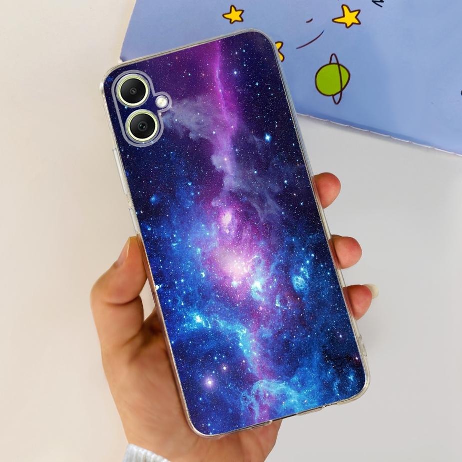 For Samsung Galaxy A05 Case SM-A055F Cute Painted Back Cover Phone Case For Samsung A05 A 05s Galaxy A05s Soft TPU Fundas Bumper