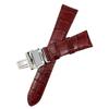 Seiko Time Lab Co., Ltd. SEIKO Men's Watch Band, Brown Calfskin Leather with D-Buckle, Watch Cloth (Care Kit Included) (22mm)