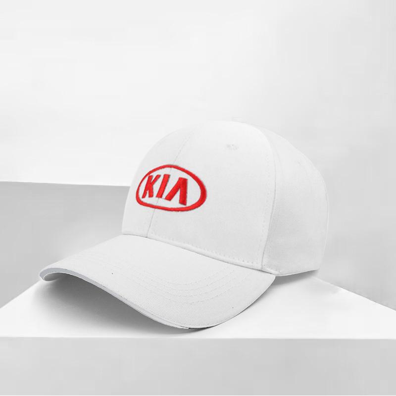 Berretto da Baseball per Auto Esterno Regolabile Cappelli Casual Cappello Parasole per KIA Sportage Rio Ceed Picanto K5 K9 Sorento Accessori