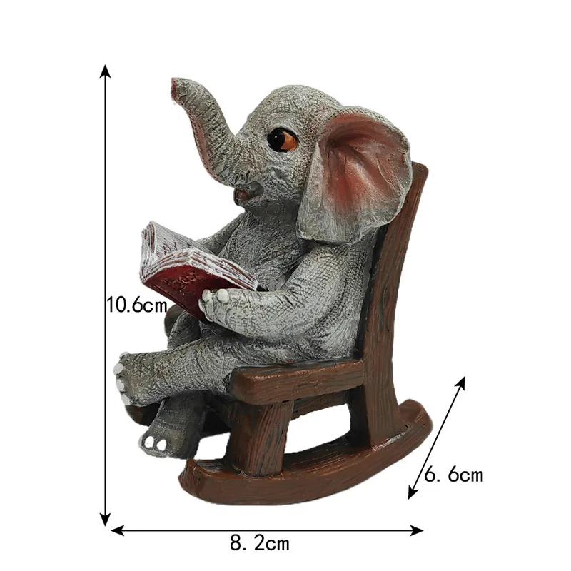 

Сад Балкон Садовый ландшафт Горшечные украшения Офисный стол Слон Чтение Кресло-качалка Солнечная лампа Украшения Фэн-шуй