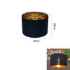 Vintage Cylinder Lampshade E27 Linen Round Lamp Shade for Table Lamps Easy Assembly Lampshade for DIY Table Lamps Floor Bedside