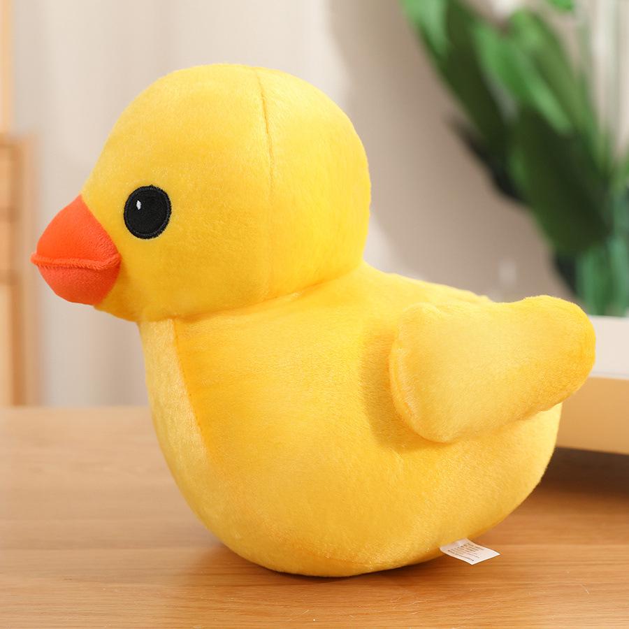 Adorable Yellow Duck Plush Toy - Children's Comfort Companion
