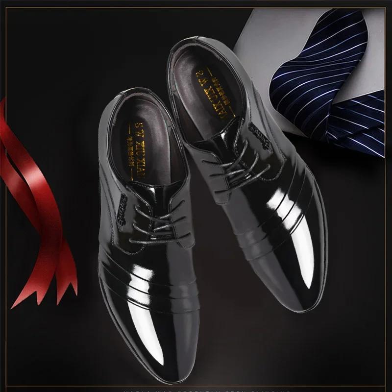 Formelle Oxford-Schuhe für Herren Anzugschuhe Mann Hochzeitsanzug Büroschuhe Herren Zapatillas Hombre Deportiva Mokassin Mann Sneakers