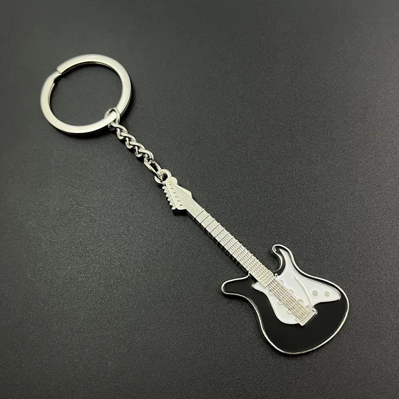 1PC New Dice Key Chain Metal Personality Dice Poker Soccer Guitar Model Alloy Keychain Gift Car Key Ring