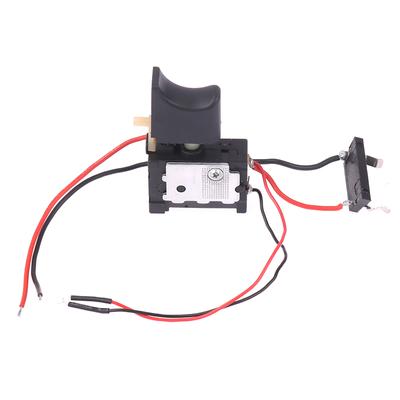Dc7.2-24V Elektrischer Bohrerschalter Akku-Bohrer-Drehzahlregler-Taste Auslöseschalter mit kleinen leichten Elektrowerkzeugteilen