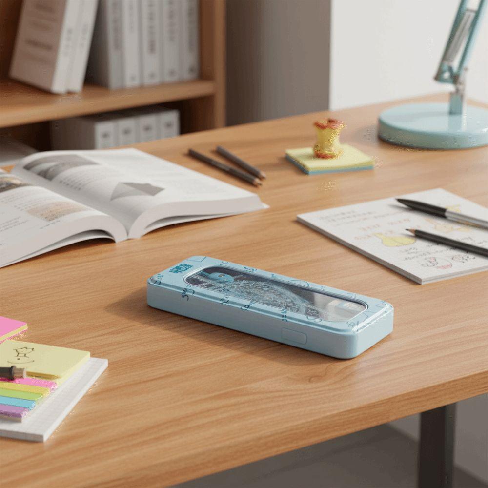 8Pcs/Set Multifunctional Ruler Compass Set Student Stationery Gift Student Drawing