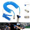 Air Blow Gun Dust Blower Cleaning Nozzle Pneumatic Cleaning Tool with Hose Suitable for Compressor Air Blow Gun