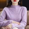 Women Sweater 100% Merino Wool MODERN NEW SAGA Winter Wool Turtleneck Knit Pullover Autumn Jumper Female Knit Tops