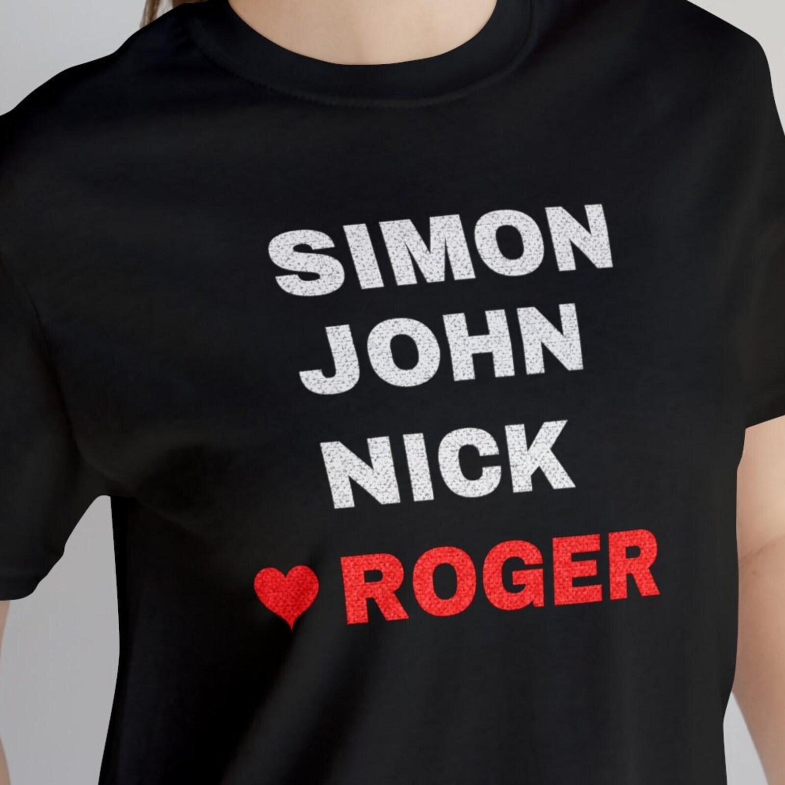 Duran Duran Members Tee ROGER T-shirt Tshirt T-shirt Shirt Band Tee Unisex 2026 S