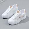 Trend Hot Sale Skateboard Shoes for Woman 2024 New Lace-up White Platform Sneakers Women Vulcanized Shoe Fashion Tennis Trainers