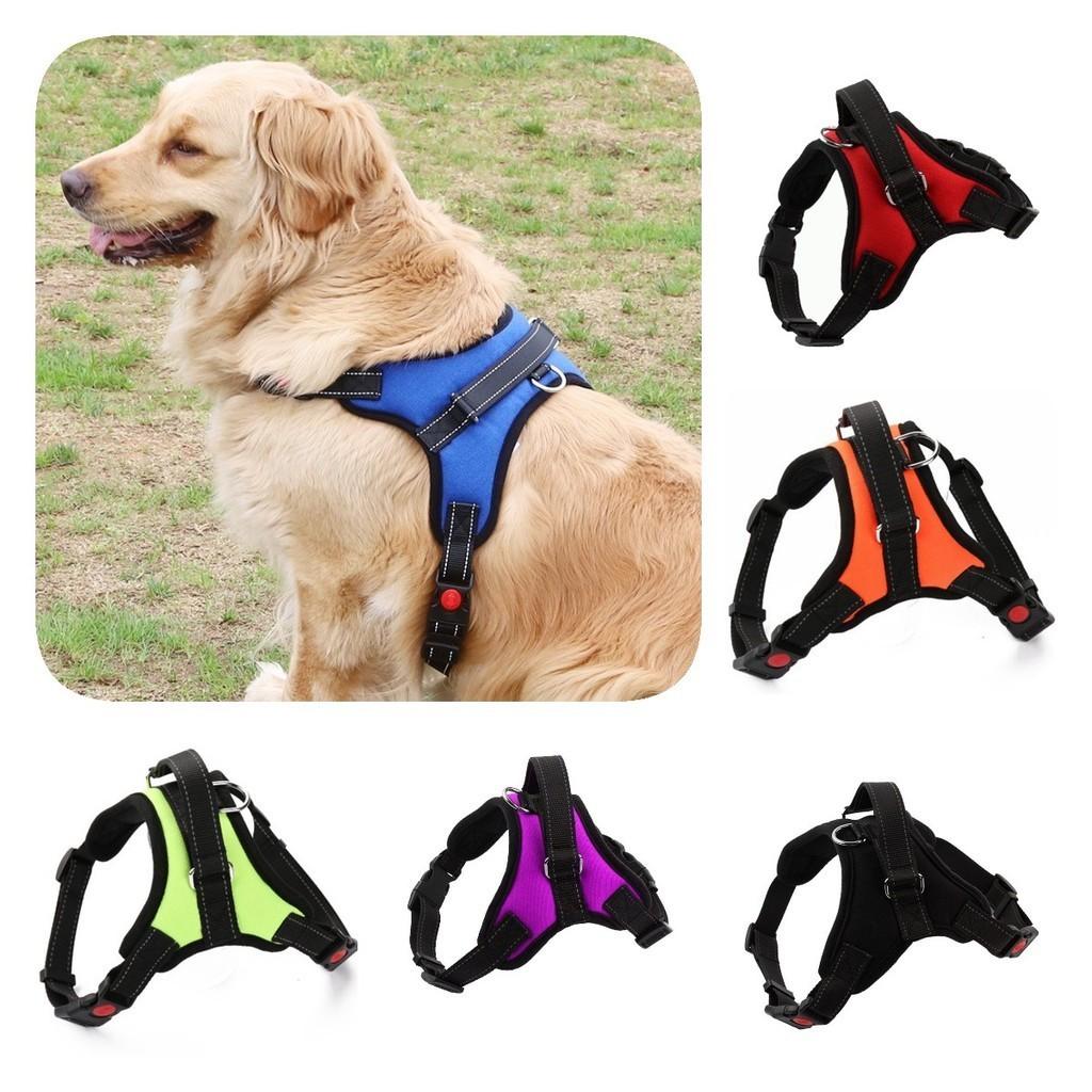Small And Medium-sized Dog Harness Easy To Put On And Take Off With Adjustable Straps