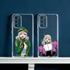 Sprudelnde Magical Girls Manga Handyhülle für Samsung Galaxy S24 S25 S23 S22 S21 Plus S24 S25 Transparente Hülle