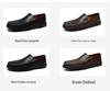 Men's Genuine Leather Loafers - Soft Sole, Breathable & Trendy Driving Shoes