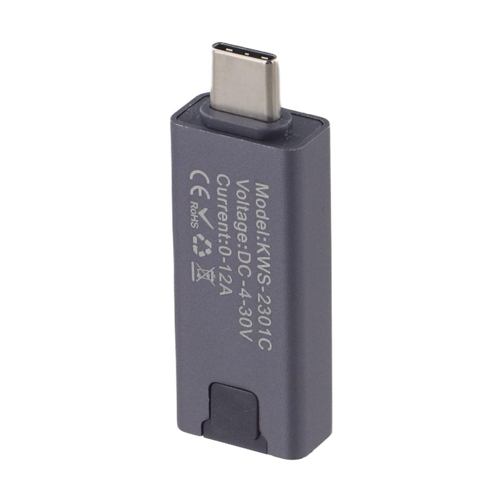 Real Time Voltage Current Tester Fast Charging Tester Digital Multimeter Max Voltage Current Power High-Precision Testing