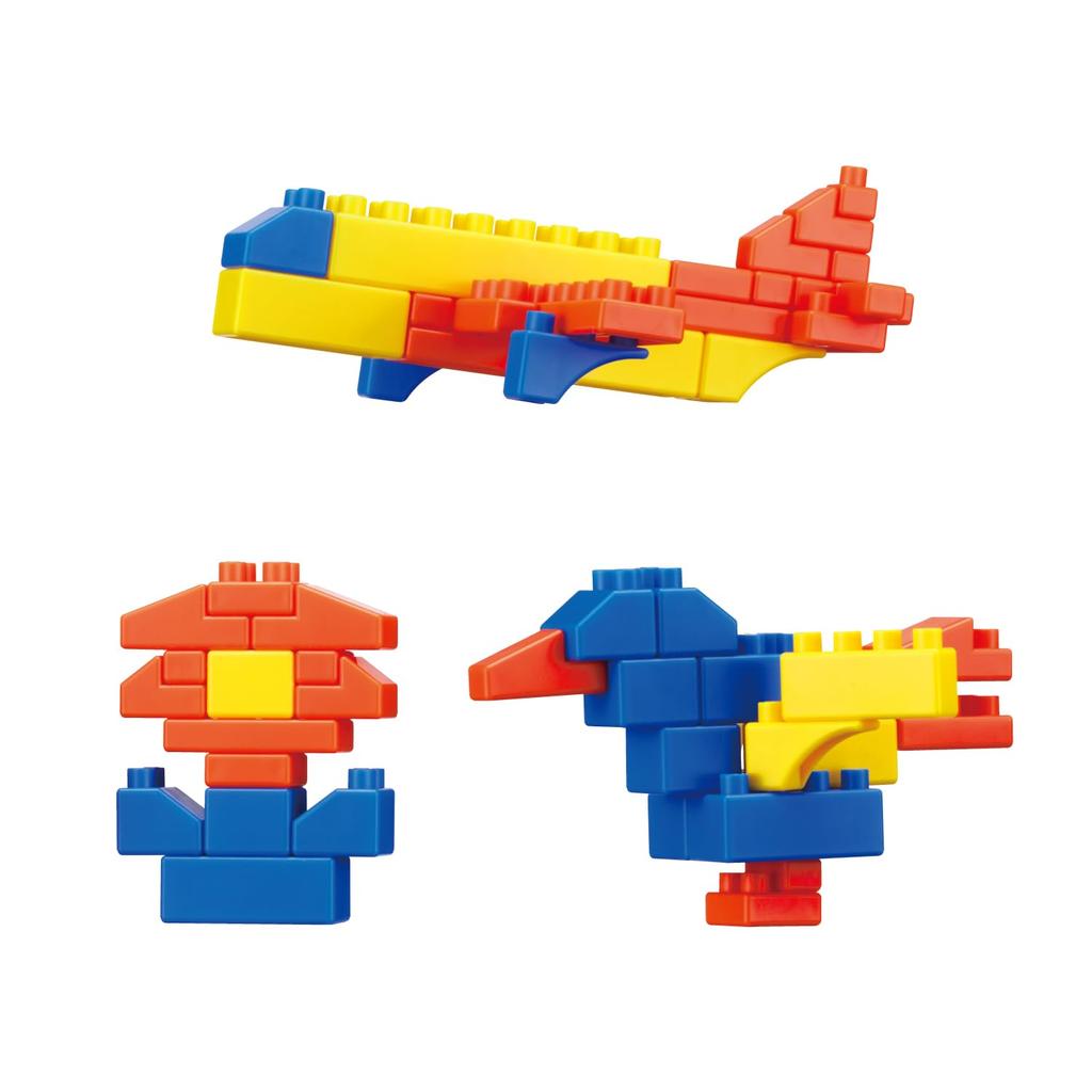 Kawada Diamond Blocks KIHONIRO (Basic Color) S, Ages 3 and Up, Building Blocks Toy, ND-10