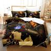 Stampa 3D Gioco Mass Effec Set Letto Ragazzi Ragazze Singolo Matrimoniale King Size Copripiumino Federa Letto ragazzi Adulto Tessile per la casa