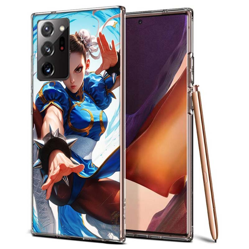 Game Anime Ch-Chun Li Phone Case for Samsung A55 A35 A25 A15 A07 A05S A16 A17 A26 A36 A37 A56 A57 Galaxy Note 20 10 A50S A71 A51
