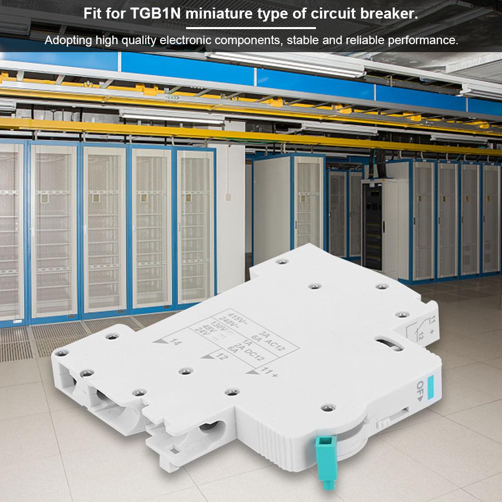 OF Auxiliary Contact Switch Miniature Circuit Breaker Contact Terminal for TGB1N