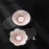 1 paio di copricapezzoli in silicone sollevano il reggiseno adesivo adesivo invisibile reggiseno toppa toracica per donne riutilizzabili petali del seno