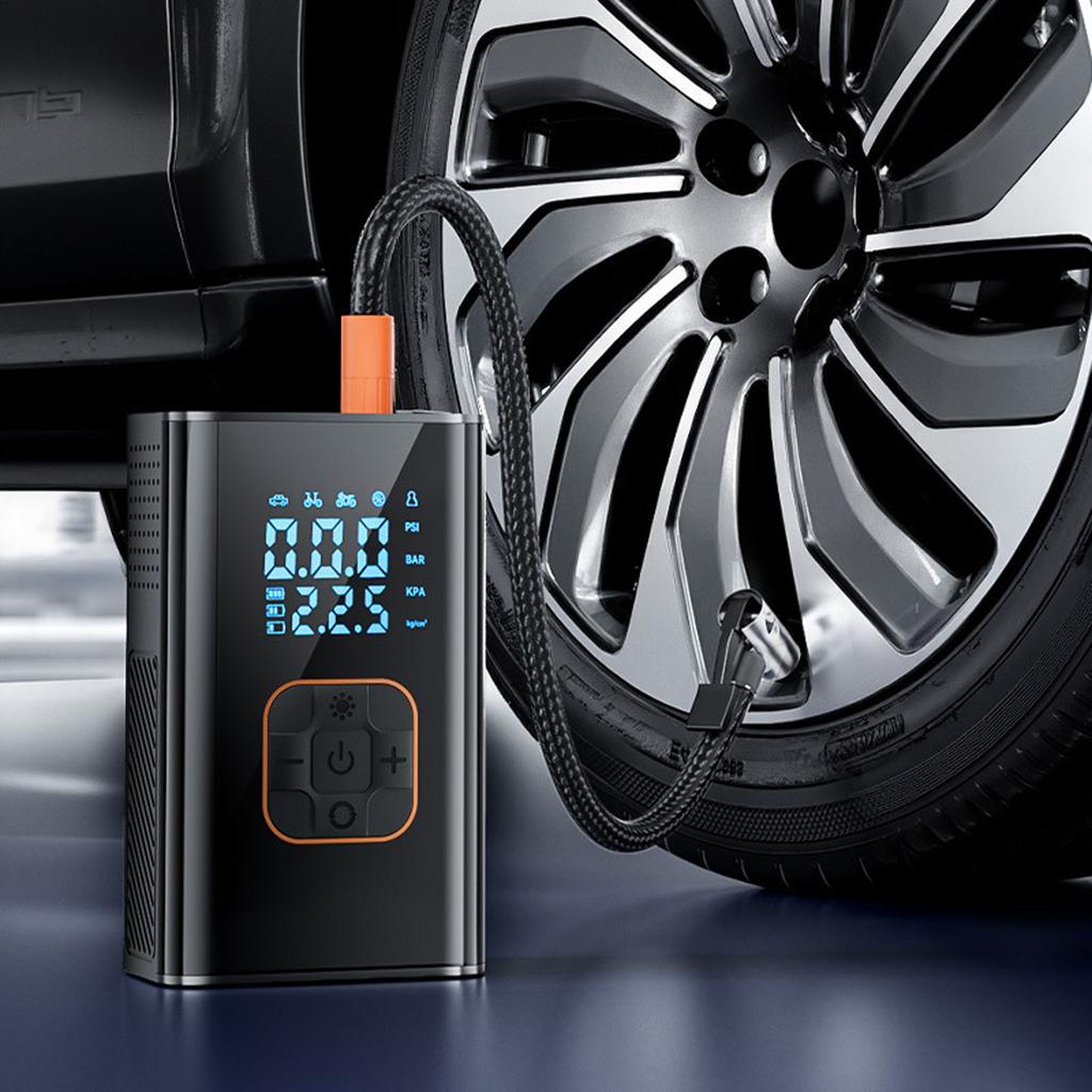 MotorX Tire Inflator Portable Compressor 2 Generation, Large Tire Inflator Speed 0 Seconds Fast Inflation , 15000mAh Battery Capacity, 65W