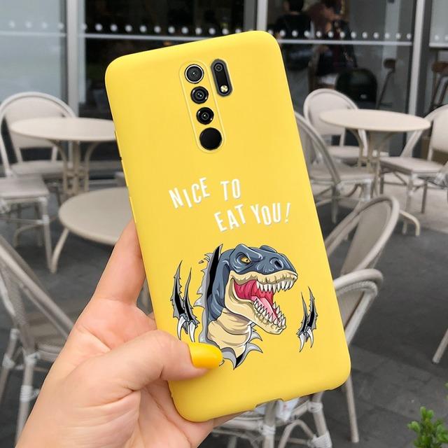 For Xiaomi Redmi 9 Case Cover For Redmi 9T Redmi9 Prime Phone Case Cute Astronaut Painted Soft Back Funda For Redmi 9C NFC Coque