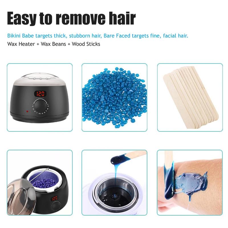 Big Depilator Wax Heater Hand Care Beauty Wax Melting Machine Wax Heater Machine Kit for Hair Removal Depilatory Epilator