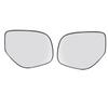 Side Heated Mirror Glass Anti Fog UV Protection Rearview Wing Mirror Glass Replacement for Mitsubish