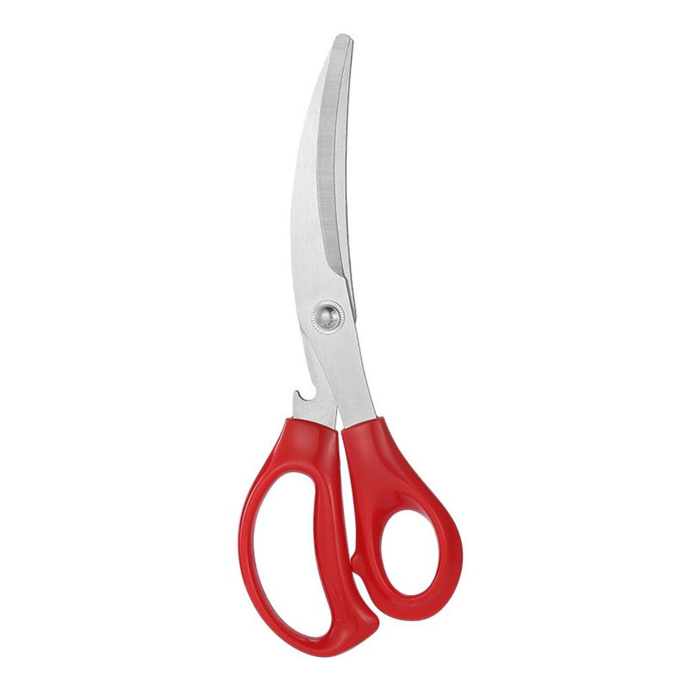 Stainless Steel Food Clip Silicone Cooking Tongs New Barbecue Scissors Clip Set  Outdoor