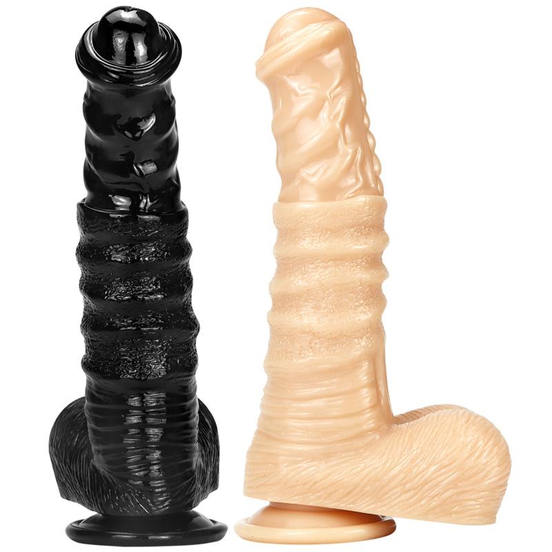 Horse Cock Female Sex Animal Long Thick Deep Ass Whip Penis Anal Masturbation Device