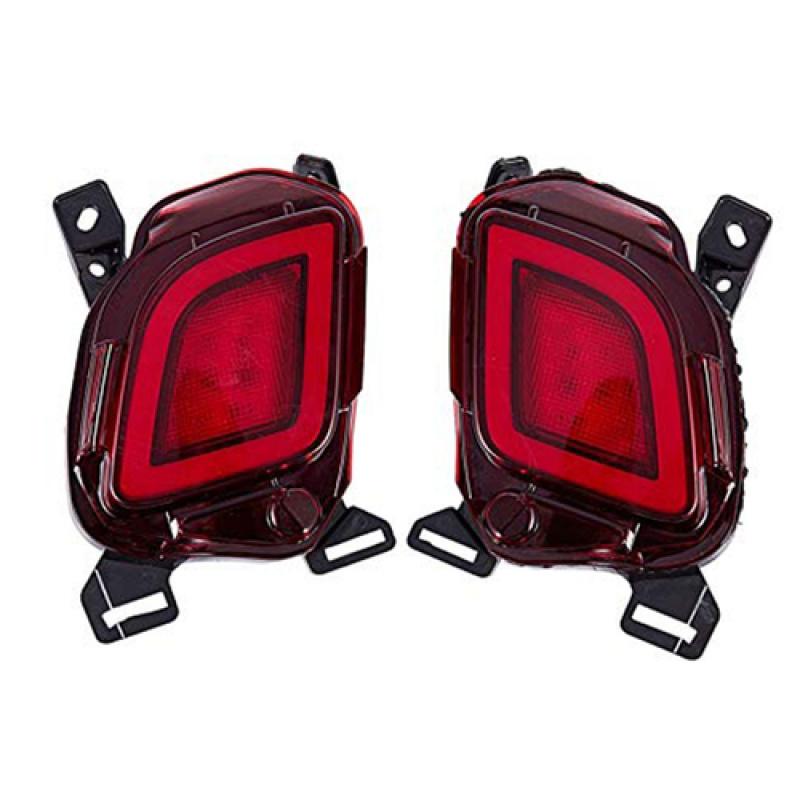 

2 Pcs Led Car Rear Brake Fog Lights Tail Bumper Lamps For 2015-2019 Highlander