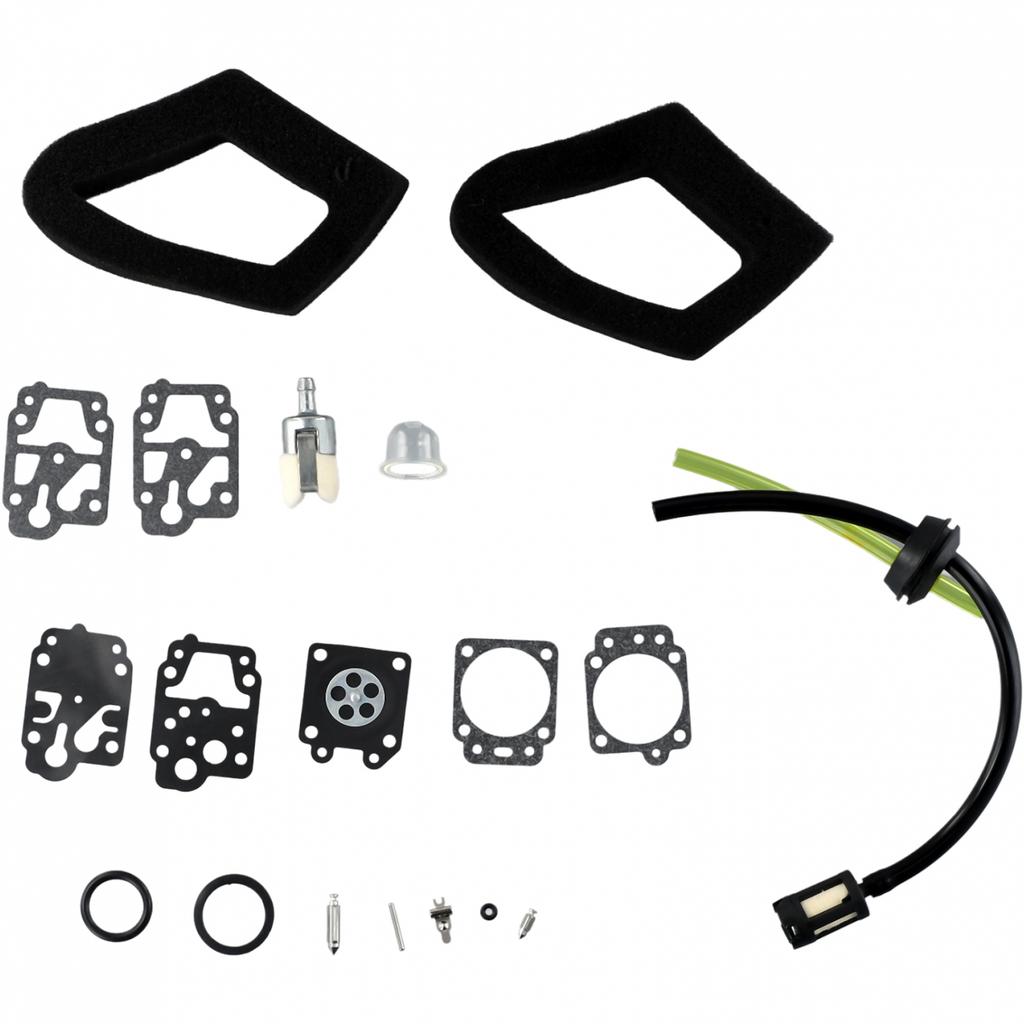 Carburetor Repair Kit K20-WY Tool Parts Replacement Attachment Air Filters