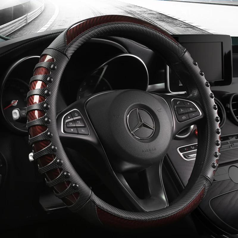 Micro Fiber Leather Steering Wheel Cover for Mercedes B-Class W245 W246 W242 W247 B-Klasse B180 B200 B250 B250E Car Accessories