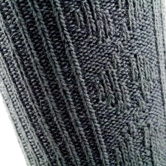 Remocoro Warm Stretch Cable Made in Japan Assorted 5 Men's Socks, (23.0-28.0cm, Pairs)