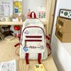 Schoolbag new schoolbag female junior high school Korean version large capacity double backpack primary school students third to sixth grade cute