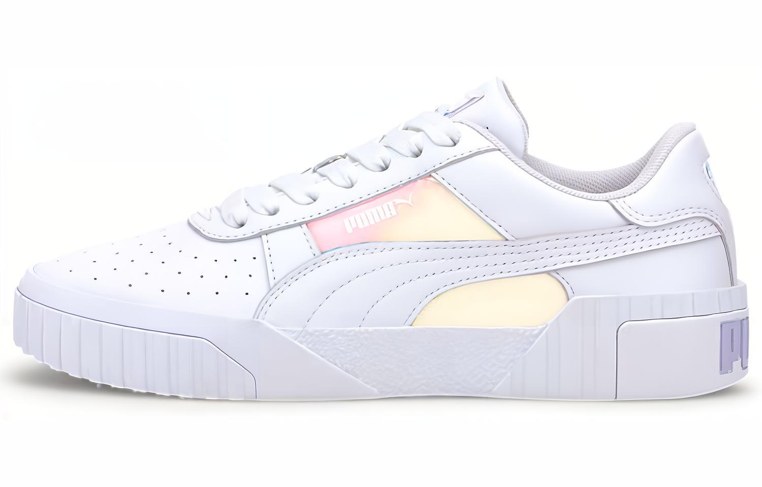 PUMA Cali Glow White Iridescent Women s 372563-01 36