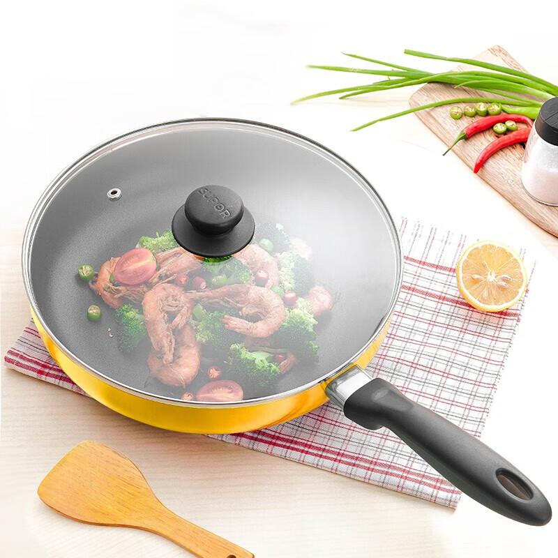 Supor 28CM Non-stick Frying Pan with Lid