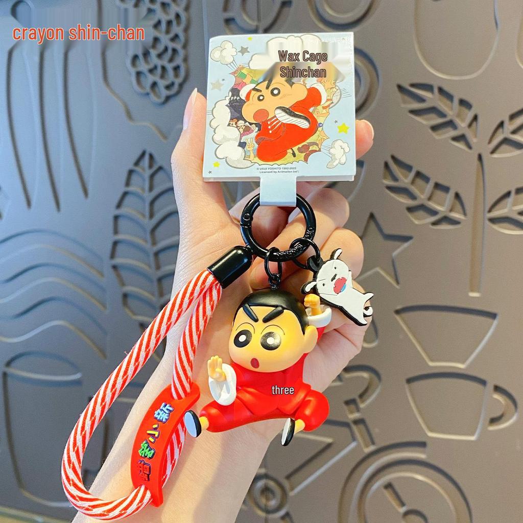 Crayon Shin-chan Kung Fu Keychain | Cute Backpack Pendant for Couples
