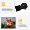 Cute Landscape Light Unique Pinecone/Nut Red Bird Solar Garden Light Outdoor Lighting Waterproof IP55 for Garden Yards