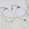 Elegant Green Zircon & Rhodonite Pearl Bracelet for Women - Fresh, Sweet, and Versatile Beaded Design