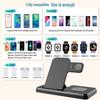 3-in-1 15W Wireless Charger for iPhone and Apple Watch