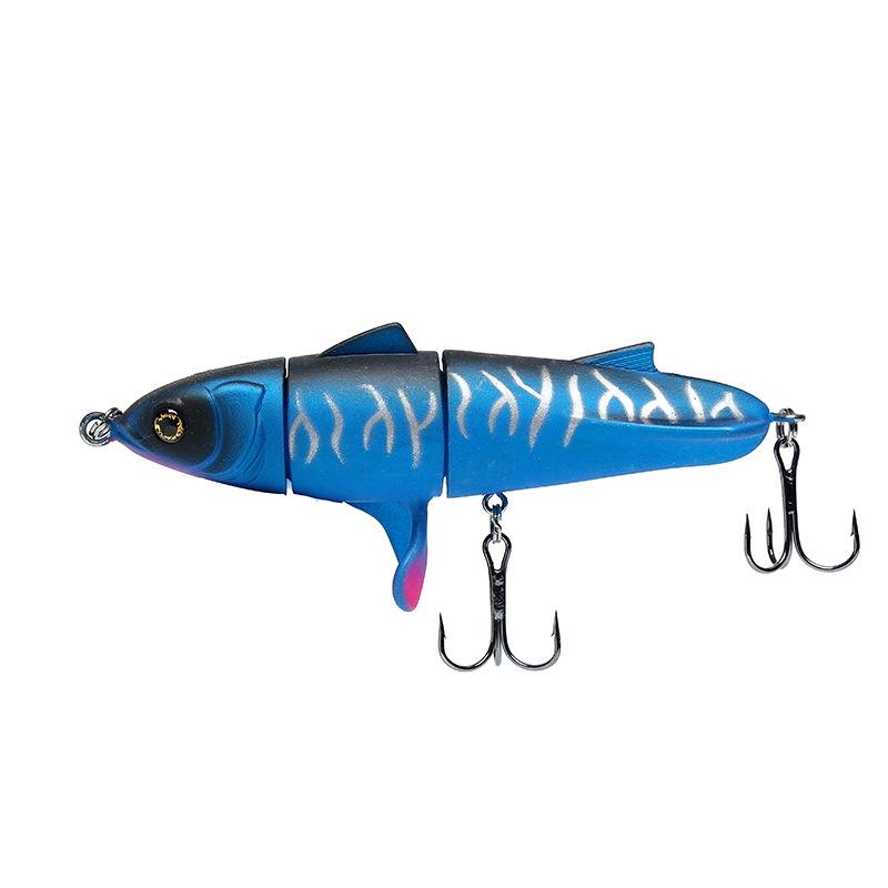 Bionic Ternary Lure Form Hard Bait Double Hook Fish Shape Abs Decoy Gear Fishing