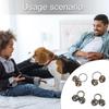 2pcs Loud Multifaceted Collar Bells Cats Dog Collar Bells Rustics Pet Bells for Enhancing Safety and Fashion