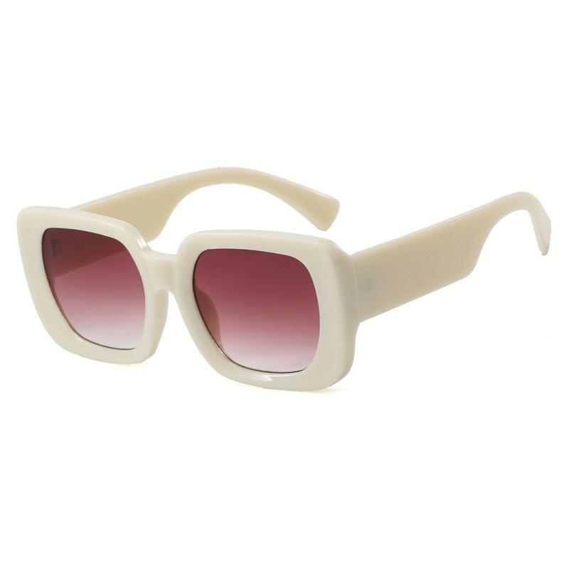 Luxury Designer Women's Vintage Square Sunglasses Retro Rectangle Sun Glasses Simple Fashion Brand New Shadow Female Eyeglasses